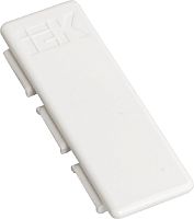 Накладка на стык для кабель-канала IEK Праймер 150х60мм лицевая белый картинка